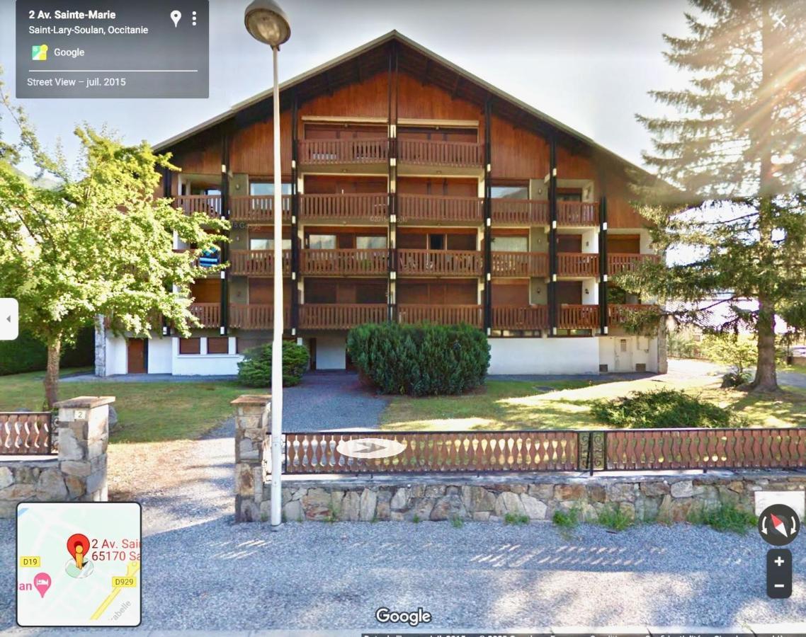 T2 Centre Village: Mountain View Chalet with Covered Terrace Saint-Lary-Soulan Exterior photo